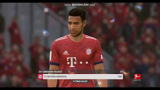 CORENTIN TOLISSO GOAL VS HERTHA BSC BERLIN BUNDESLIGA FIFA 19 [upl. by Mar]