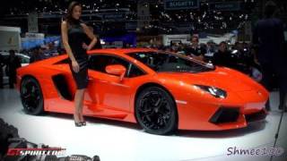 Lamborghini LP7004 Aventador  Geneva 2011 with GTspiritcom [upl. by Presley596]