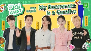 【QiCHAT】Meet And Have Fun With The My Roommate Is A Gumiho Cast🦊  iQiyi [upl. by Aible]