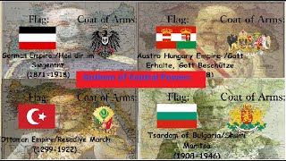 Anthem of Central Powers Compilation [upl. by Ahtiekahs]