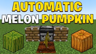 Minecraft 1205 Melon and Pumpkin Farm [upl. by Raual496]