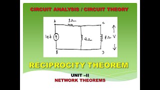 Reciprocity theorem  Reciprocity theorem solved problem  Circuit analysis  Circuit theory [upl. by Enilada]