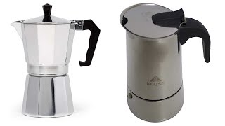 Best Aluminum Espresso Maker  Top 10 Aluminum Espresso Maker For 2022 [upl. by Gignac]