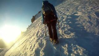 Mont Blanc 2013 Cosmique Route  Original Sound [upl. by Leanahtan510]