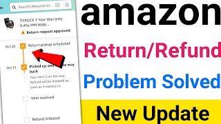 ReturnRefund का Problem सही करें Amazon product return kaise kare  how to return amazon items [upl. by Bambi]