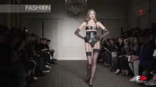 quotZANA BAYNEquot New York Fashion Week Fall Winter 2014 2015 by Fashion Channel [upl. by Publus]