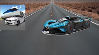 Bugatti Bolide Top Speed In Driving Class 3D [upl. by Arramat]