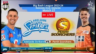 🔴Live Sydney Sixers vs Brisbane Heat  SYS vs BRH Live 24th T20 Match Big Bash League 202324 [upl. by Onid974]