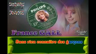 Karaoke Tino  France Gall  Poupée de cire poupée de son  Eurovision 1965 [upl. by Elda]