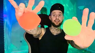 Fast amp Aggressive Hand Sounds amp Ball Tapping ASMR [upl. by Letniuq]