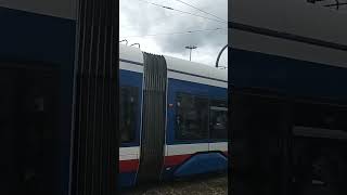 MZK Bydgoszcz Linia 8 Kierunek Zajezdnia Tramwajowa Pesa Tramigus 122N [upl. by Vivi545]