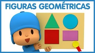 🎓 POCOYÓ en ESPAÑOL  Aprende Las FIGURAS GEOMÉTRICAS  Ep 1   CARICATURAS y DIBUJOS ANIMADOS [upl. by Vani]