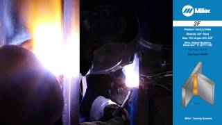 Welding Certification Position 3F Vertical Fillet Weld [upl. by Cissie]