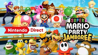 Super Mario Party Jamboree – Announcement Trailer – Nintendo Switch [upl. by Ogir]