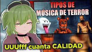 La lagartija reacciona a quotTipos de MÚSICA TÉTRICA en videojuegosquot [upl. by Viquelia]