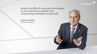 Clariant Annual Report 2015 [upl. by Yeldua]