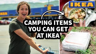 17 IKEA ITEMS FOR CAMPING that you didnt know existed [upl. by Nerehs]