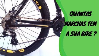 Saiba como indentificar número de marcha da sua bicicleta [upl. by Eneleuqcaj]