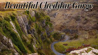 A drive up and down CHEDDAR GORGE The Cliffs Cheddar BS27 3QF [upl. by Royo]