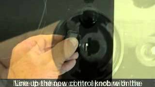 How to change a control knob on a hob Indesit [upl. by Gaillard485]