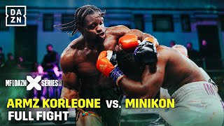 FULL FIGHT  Armz Korleone vs Minikon [upl. by Sherard456]