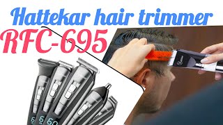 Hattekar hair trimmer RFC588 REVIEW [upl. by Zobkiw]