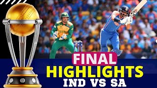 India Vs South Africa T20 WC Final HIGHLIGHTS  India Vs South Africa HIGHLIGHTS  IND VS SA FINAL [upl. by Leiru639]