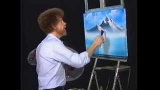 Bob Ross The Joy of Painting  Snow on the Mountains [upl. by Rimaj39]