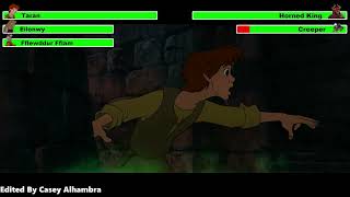 The Black Cauldron 1985 Final Battle with healthbars [upl. by Sudnac334]