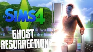 The Sims 4  RESURRECTING A GHOST  The Sims 4 Funny Moments 26 [upl. by Womack]