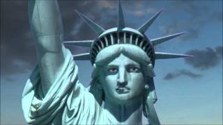 Statue Of Liberty Couphs When Singing National Athem [upl. by Ycul]