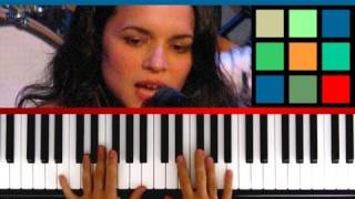 How To Play quotDont Know Whyquot Piano Tutorial Norah Jones [upl. by Ienttirb]