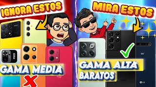 NO COMPRES UN GAMA MEDIA MEJOR UNO DE ESTOS GAMA ALTA BARATOS ✅ 2024 🚀📱 [upl. by Bucky]