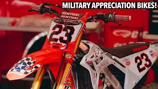 Check Out The San Diego Supercross Pits [upl. by Kobe]