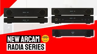 NEW ARCAM RADIA SERIES Review A5 A15 A25 Integrated Amps amp ST5 Streamer amp CD5 CD Player [upl. by Pontius]