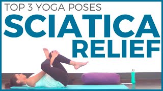 Yoga for Sciatica  TOP YOGA POSES FOR SCIATICA and LOW BACK PAIN [upl. by Potash]