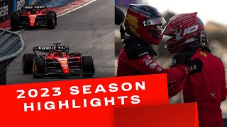 Scuderia Ferrari  2023 Season Highlights [upl. by Ardella]