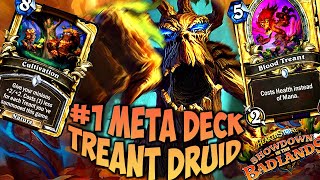 Most OVERPOWERED Deck in Hearthstone Right Now December 2023 TURN 5 win 1 Meta Deck Treant Druid [upl. by Oirevas291]