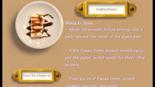 Private Cooking Lessons  Panna Cotta Recipe Traditional Recipe  Without Gelatin [upl. by Grobe]