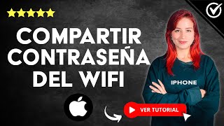 Cómo COMPARTIR LA CONTRASEÑA DEL WIFI Desde tu iPhone  🔐 Muy Fácil 🔐 [upl. by Eidnar115]