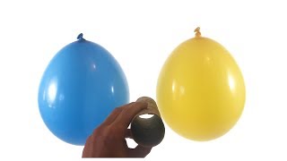 Balloon Magic with Bernoullis Principle  STEM Activity [upl. by Notneiuq]