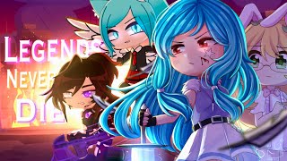 Legends never die GLMV  Gacha animated  ftgachatubers [upl. by Artenal]