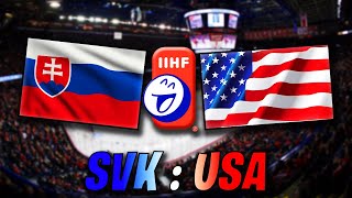 MS v hokeji 2024  Slovensko  USA [upl. by Travers896]