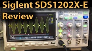 218 Siglent SDS1202XE Oscilloscope Review  Part 2 [upl. by Nine]