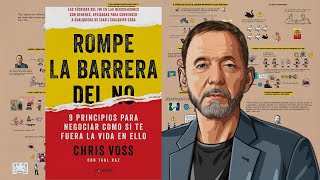 Cómo mejorar tus habilidades de negociación con el audiolibro quotRompe la barrera del noquot [upl. by Alema]