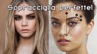 Sopracciglia come Cara Delevingne  MagicoSettembre Giorno 5 [upl. by Shipley]