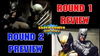 BATMAN vs WOLVERINE 1 amp 2 Super Power Beat Down Review and Preview [upl. by Suoivatra957]