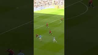 Haaland finishes Man City move vs Man Utd [upl. by Guglielma]