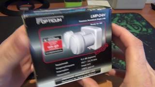 Monoblock Single Doble LNB 2 ASTRA HOTBIRD HDTV 3D [upl. by Airegin]