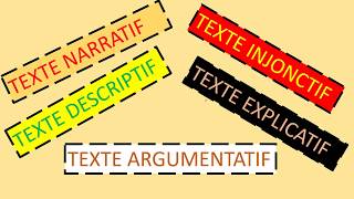 Exemples des types de textes Tronc commun [upl. by Ramso611]